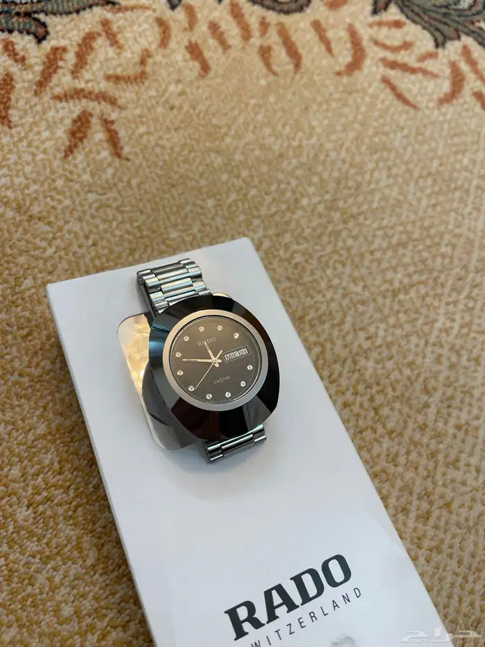 للبيع ساعه رادو دايستار لون فضي مستخدمه 2