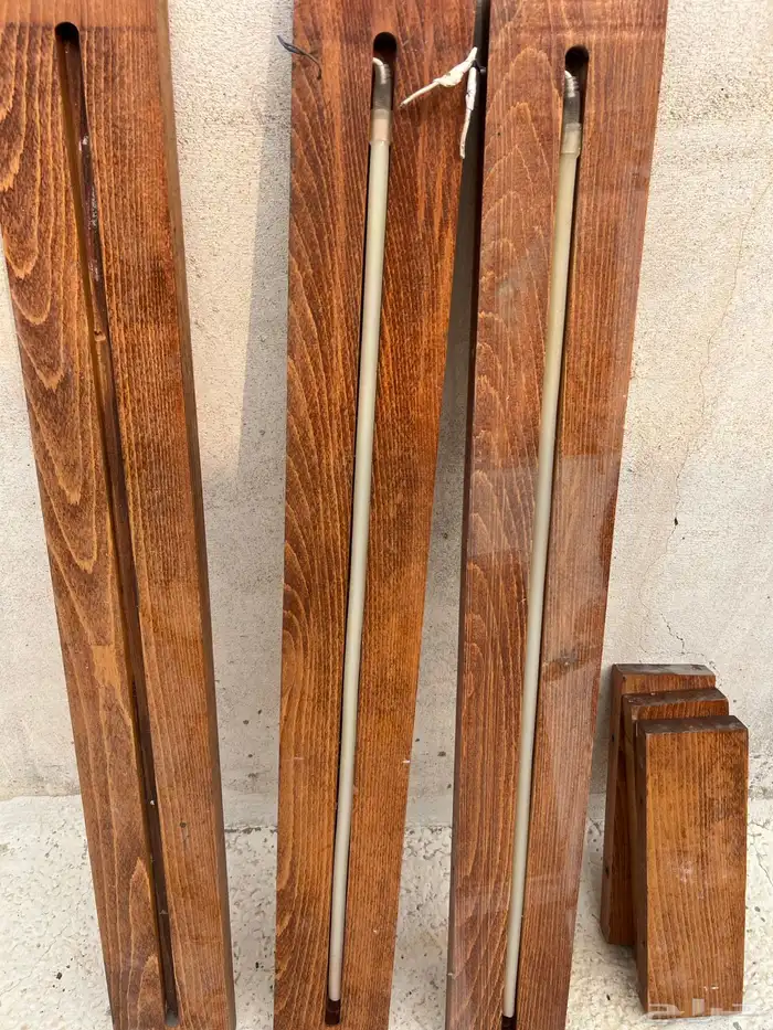 رفوف خشب مع اضاءه 0