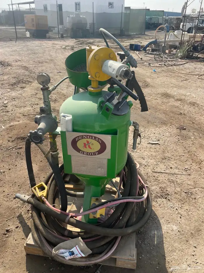 Blasting machine by water   sand 5