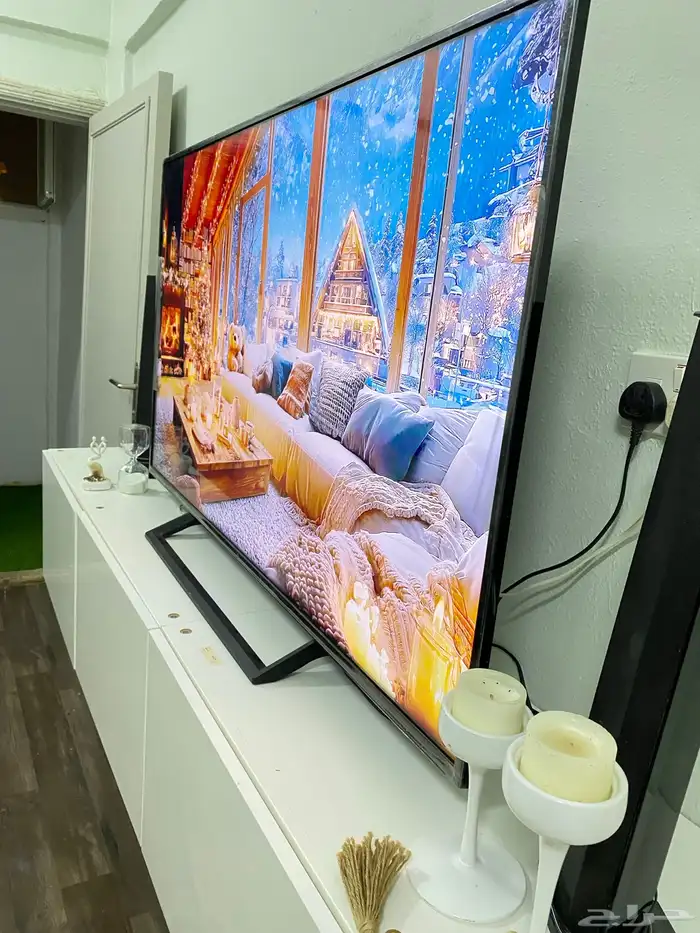 شاشة O2 سمارت 55 بوصة QLED نت فليكس وشاهد .. 3