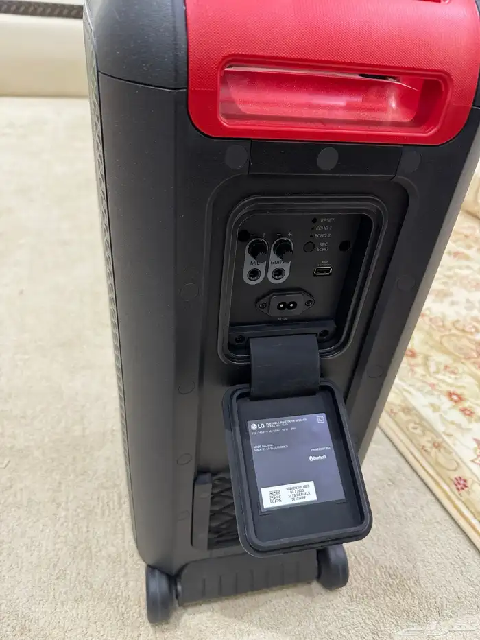 مكبر صوت الحفلات إضاءة  بلوتوث  USB  أسود 4