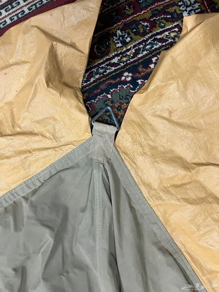 خيمه البيرق 3 3 طبقتين حمرا من جواء 5