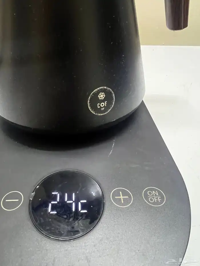 غلاية قهوة مقطرة V60 كوف ميبرو مع مطحنة هاريو 3