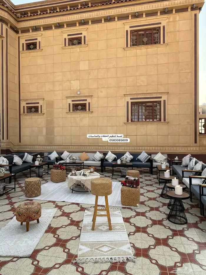 تاجير جلسات خارجية ودفايات 3