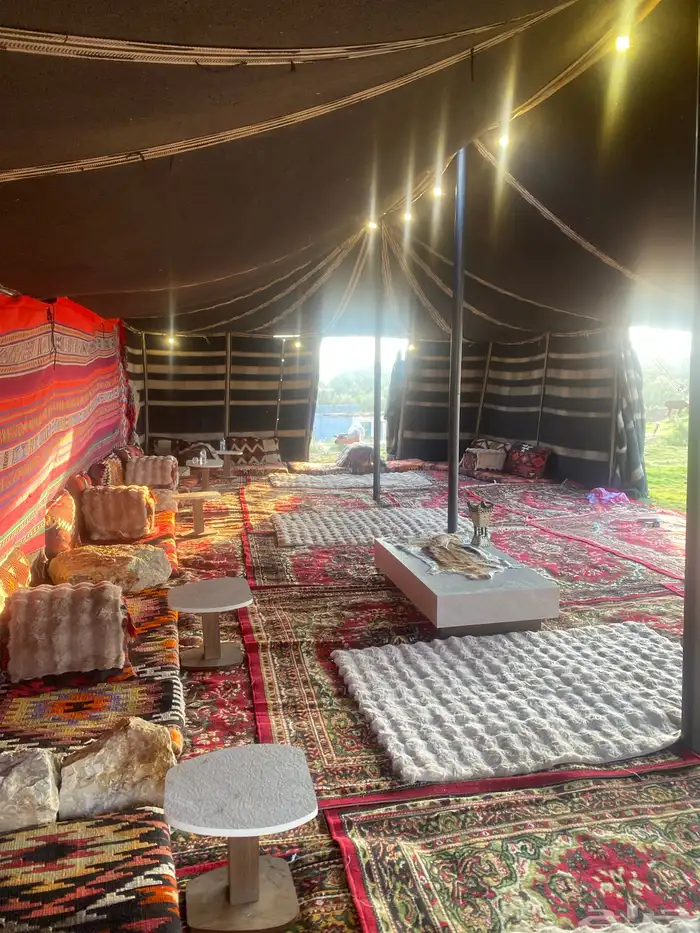 مخيم وقاعات مناسبات فخم للإيجار. اليومي 1