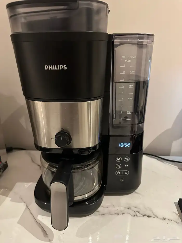 ماكينة قهوة فيليبس مع مطحنة مدمجة 0