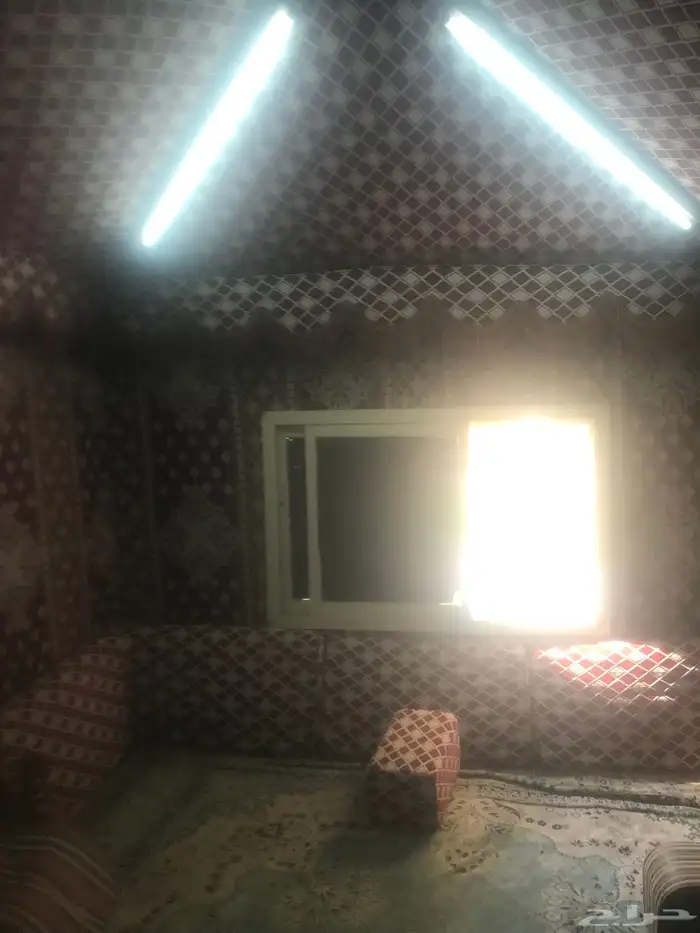 بيت شعر ملكي العرض 3 الطول 4 5 مع المخاد والمراكي والفرشه 12