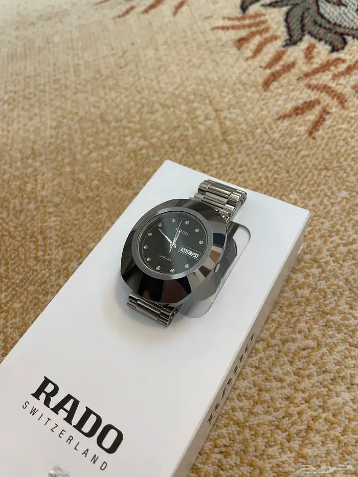 للبيع ساعه رادو دايستار لون فضي مستخدمه 3