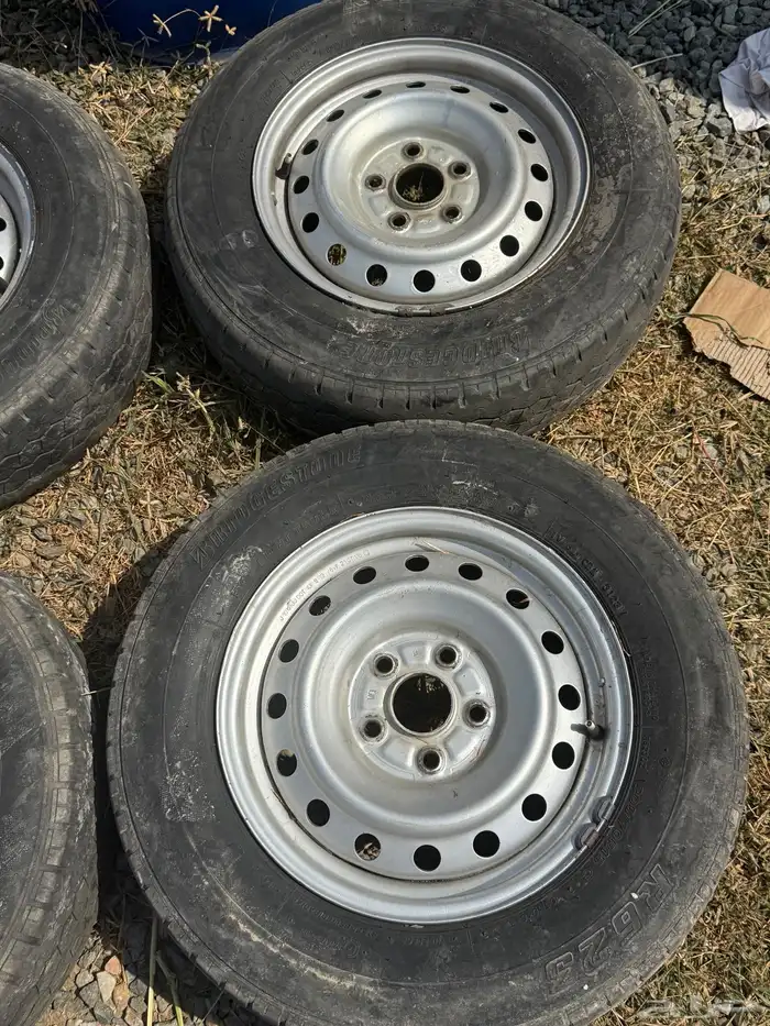 للبيع 4 جنوط وكاله بكفرها برجستون قاس 15 0