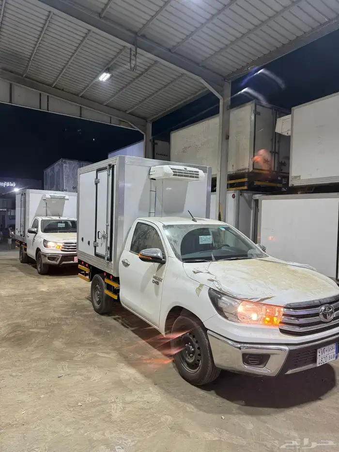 تصنيع ثلاجة ونيت هيلوكس تويوتا تبريد 0