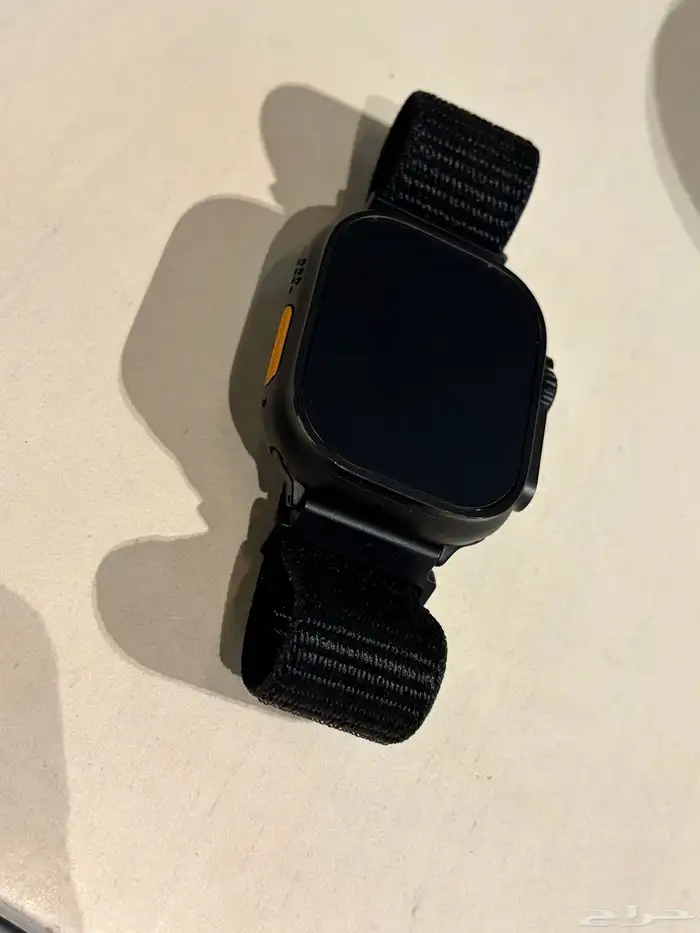 ساعة أبل الترا 2 تيتانيوم أسود 5