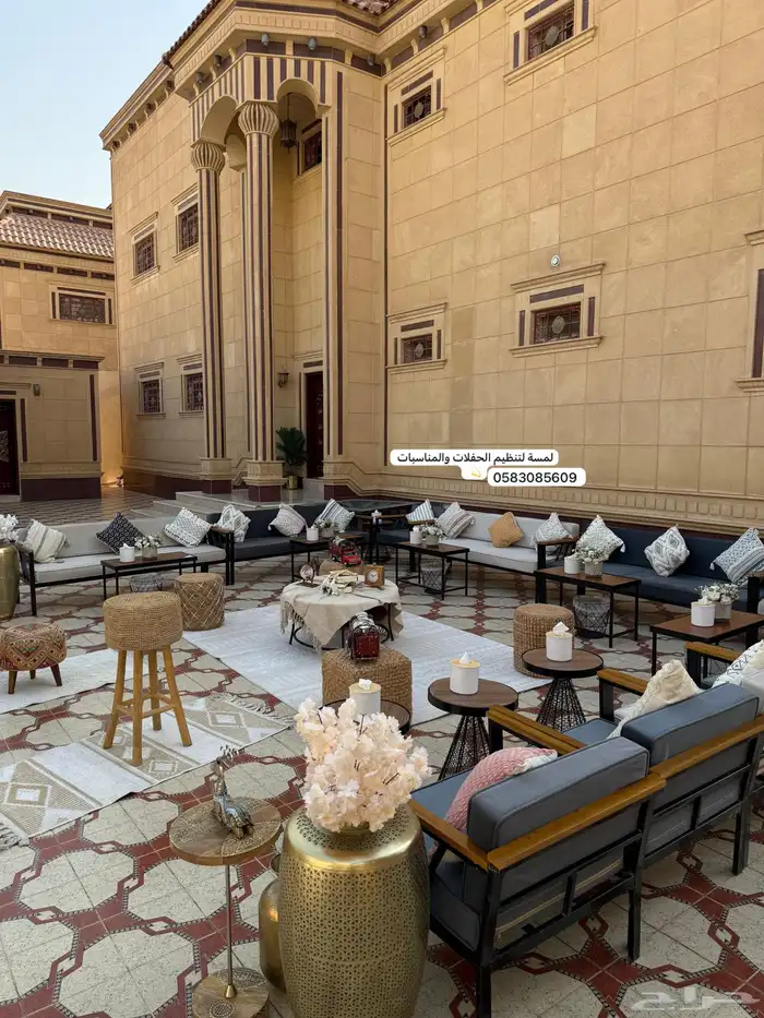 تاجير جلسات خارجية ودفايات 2