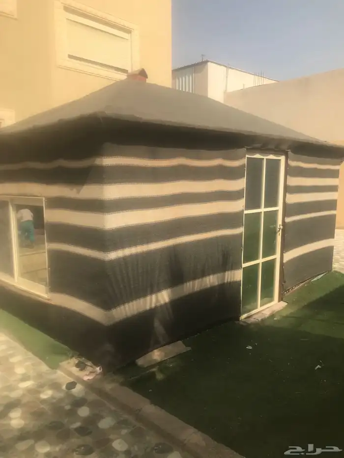 بيت شعر ملكي العرض 3 الطول 4 5 مع المخاد والمراكي والفرشه 3