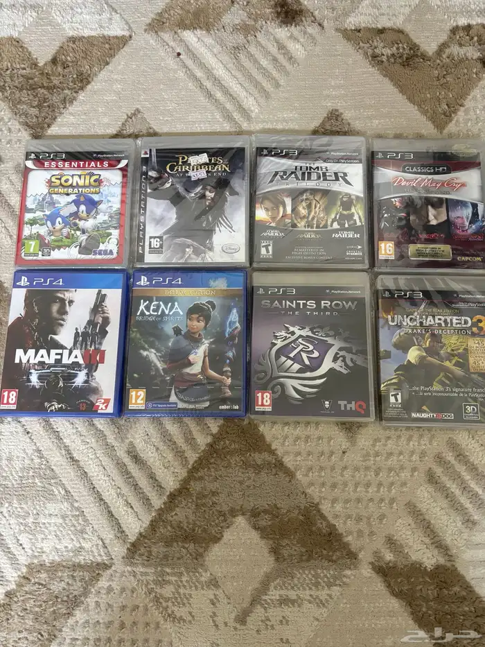 اشرطه سوني 3و4 0