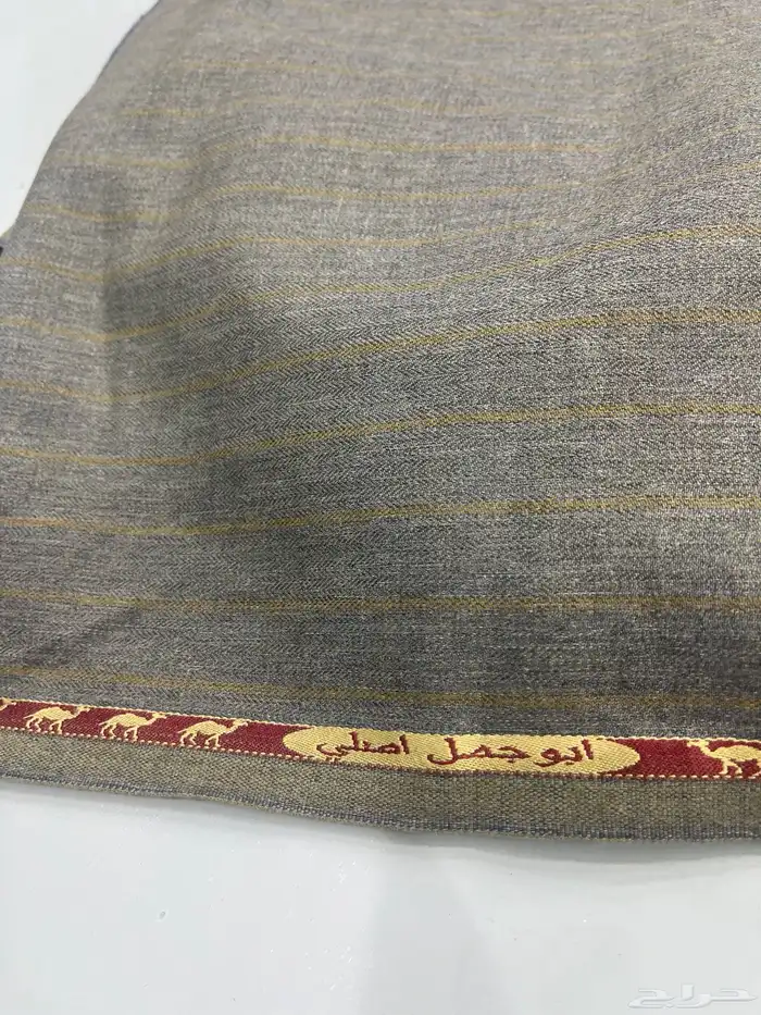للبيع قماش رجالي شتوي من صوف الكشمير من ماركة أبو جمل أصلي 0