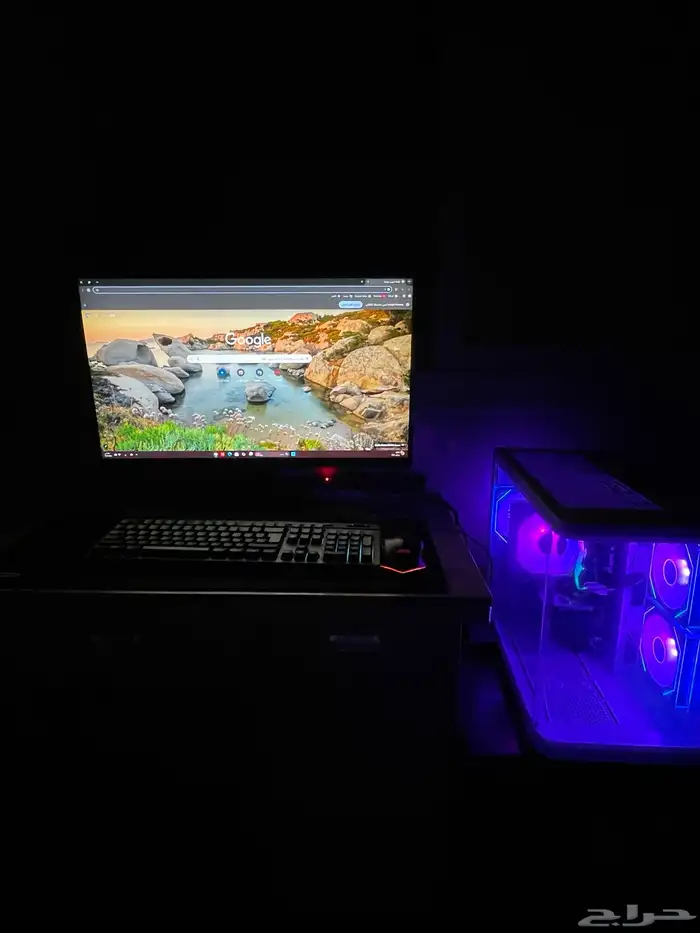 4060Ti PC_ شاشة 27 بوصةLG _ ماوس كيبورد 2