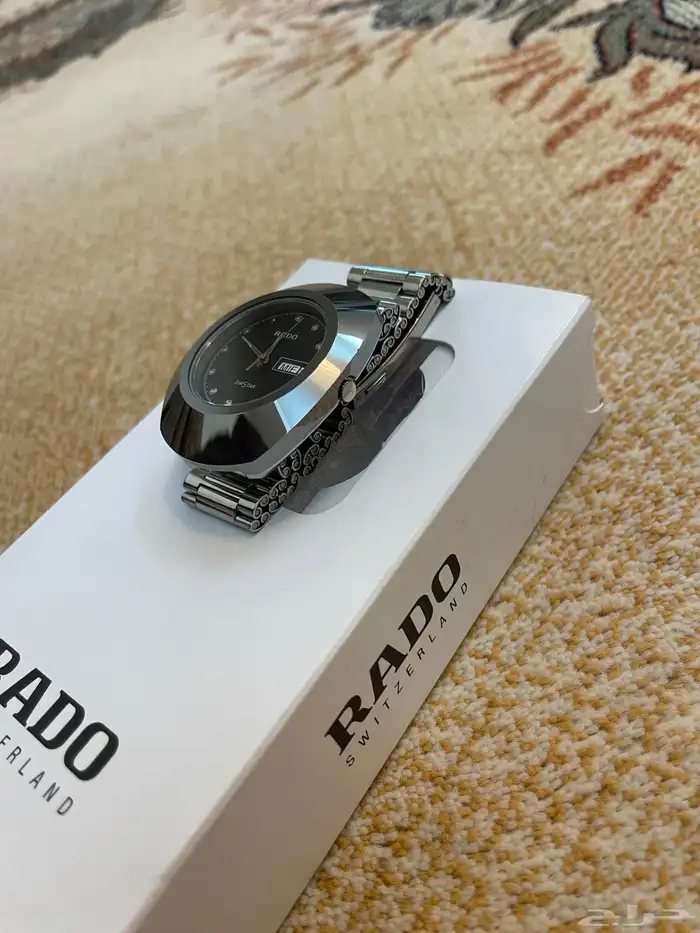 للبيع ساعه رادو دايستار لون فضي مستخدمه 4