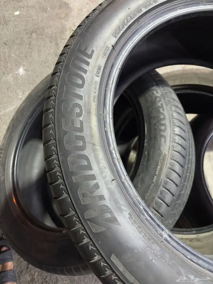 كفرات برجستون235 55 20تركب للمازدا والكثير من السيارات 7