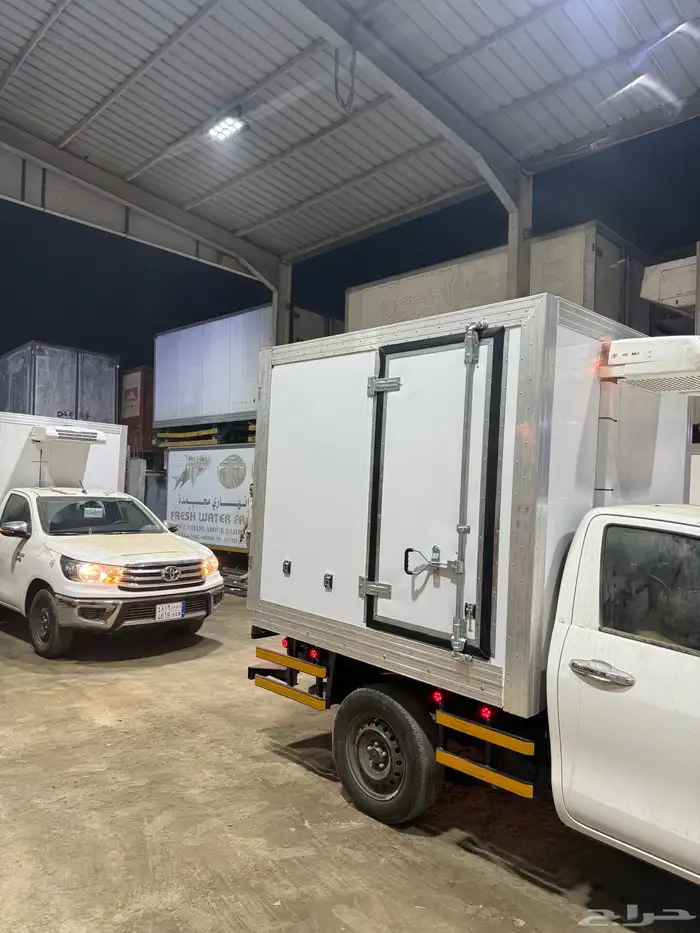 تصنيع ثلاجة ونيت هيلوكس تويوتا تبريد 1