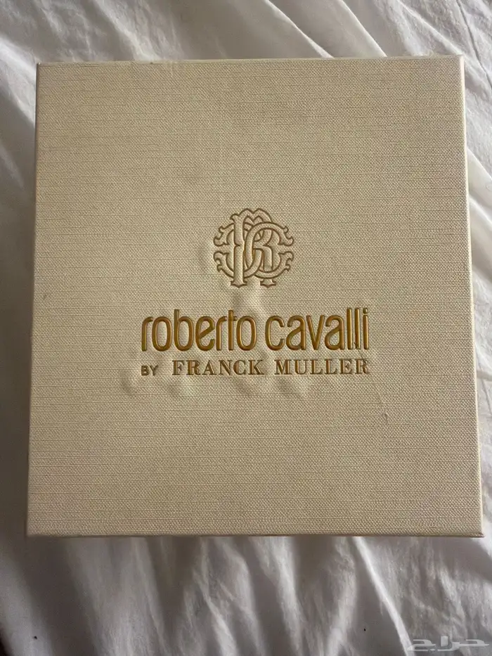 ساعة روبيروتو كافالي اصلية جديدة بكرتونها 2