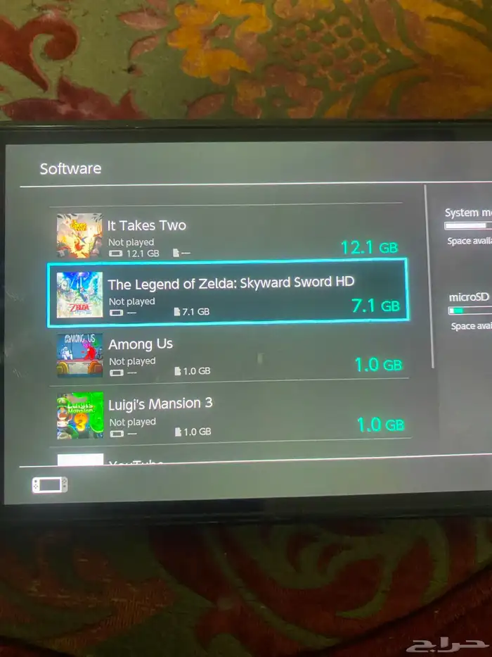 نينتندو سويتش أوليد 13