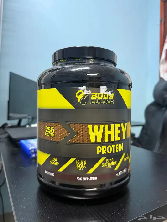 للبيع مكتب مع شاشه مع كيبورد مع كرسي 2 بروتين 3