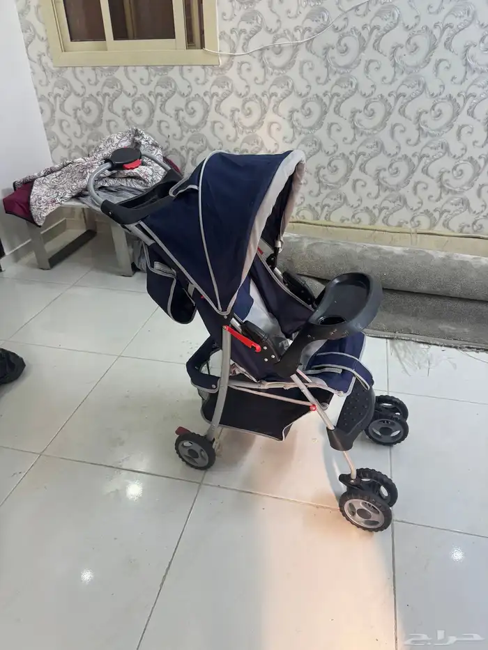 سريرين أطفال وعربة 6