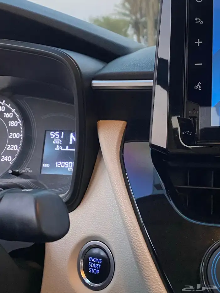 كرولا 2022وكاله فل كامل بصمه دخول ذكي فتحه مكينه 2000سعودي 29