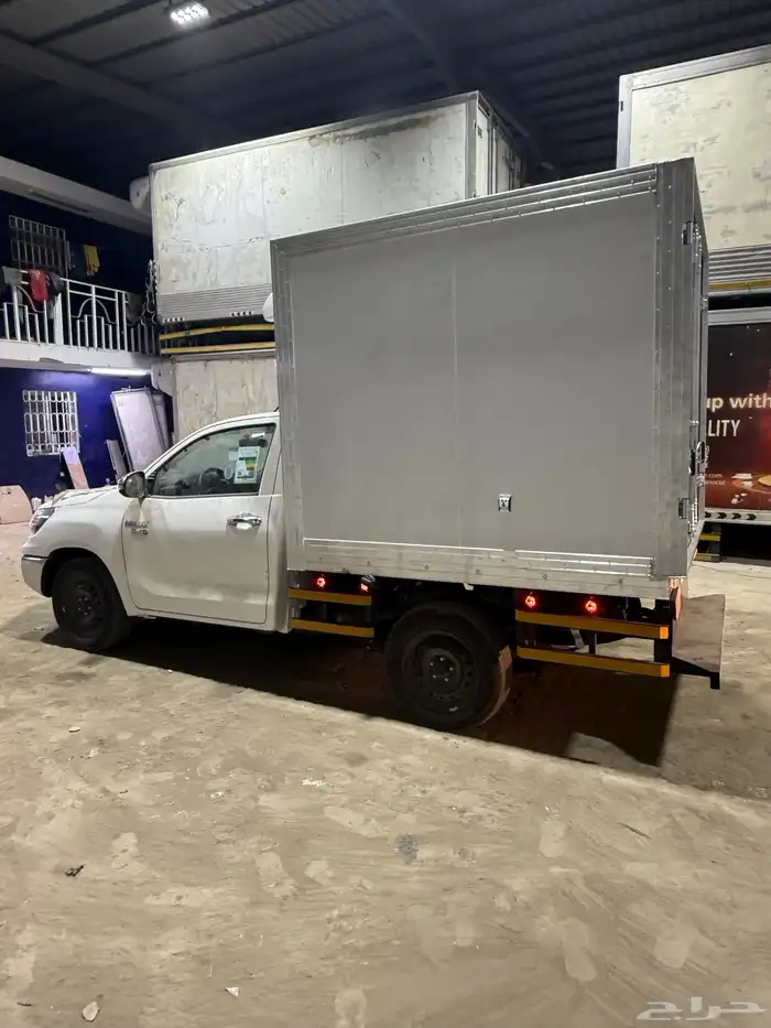 تصنيع ثلاجة ونيت هيلوكس تويوتا تبريد 11