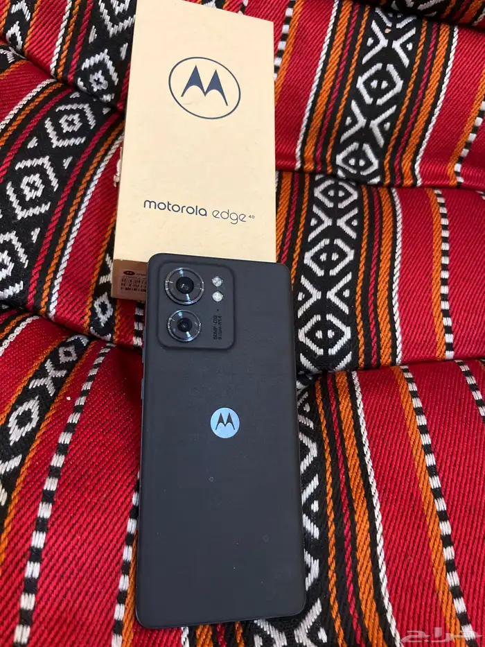 جوال موترولا ايدج 40 الذاكرة 256 استخدام 6 شهور تقريبا 1