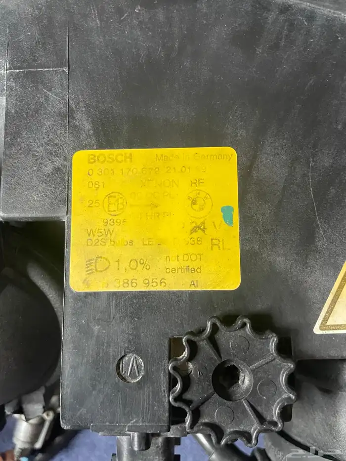 شمعات بي ام دبليو e38 زينون مع كامل الملحقات أصلي 10