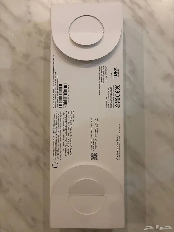 ساعة ابل SE الجيل الثاني مقاس 44 اسود جديدة 0