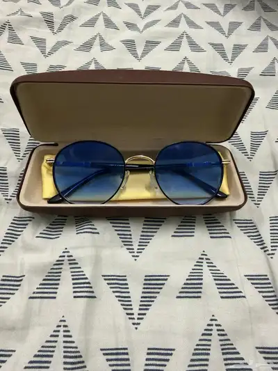نظارة شمسية رجالية زرقاء index