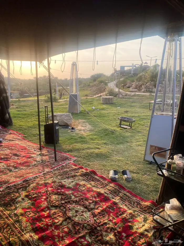 مخيم وقاعات مناسبات فخم للإيجار. اليومي 4