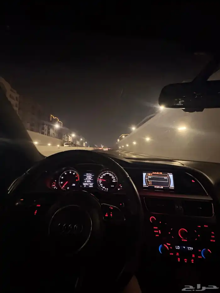 سيارة اودي A4 ممشي 190 الف قابل للزيادة للبيع مكينة قير شرط 3