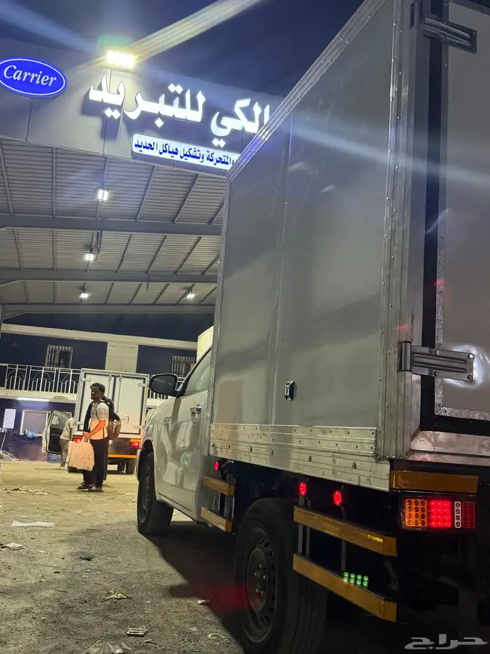 تصنيع ثلاجة ونيت هيلوكس تويوتا تبريد 17