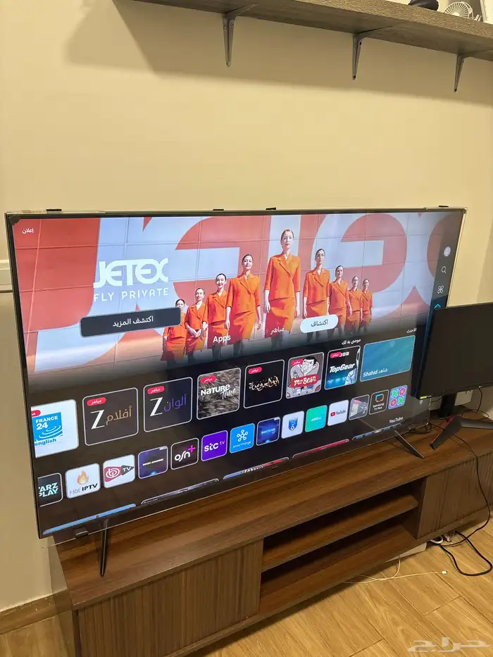 شاشه سامسونج 65 بوصه وحامي شاشه 65 و شاشة ال جي 70 مكسوره 0