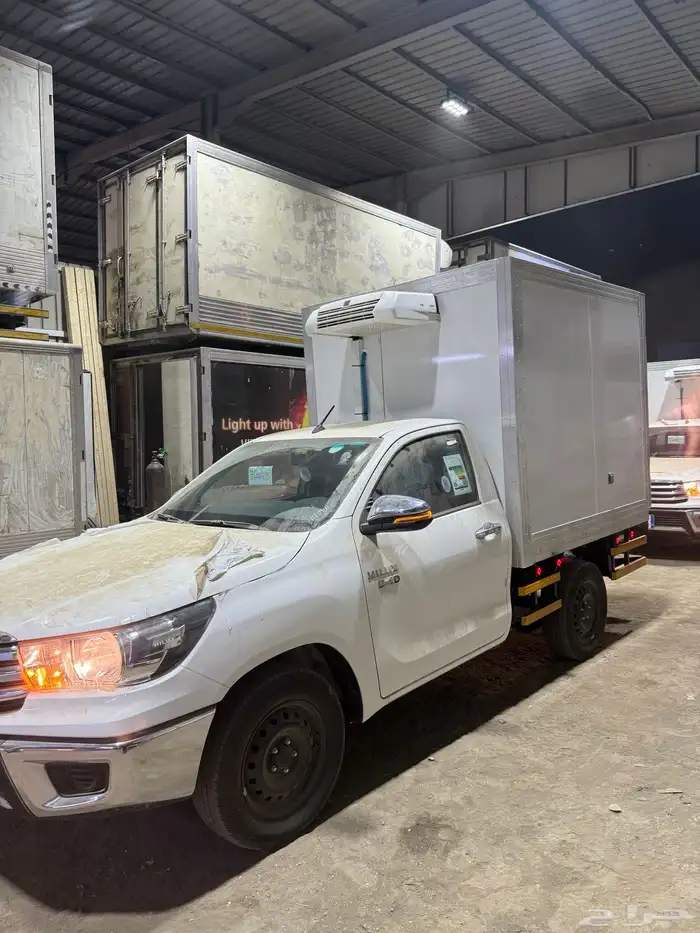 تصنيع ثلاجة ونيت هيلوكس تويوتا تبريد 3