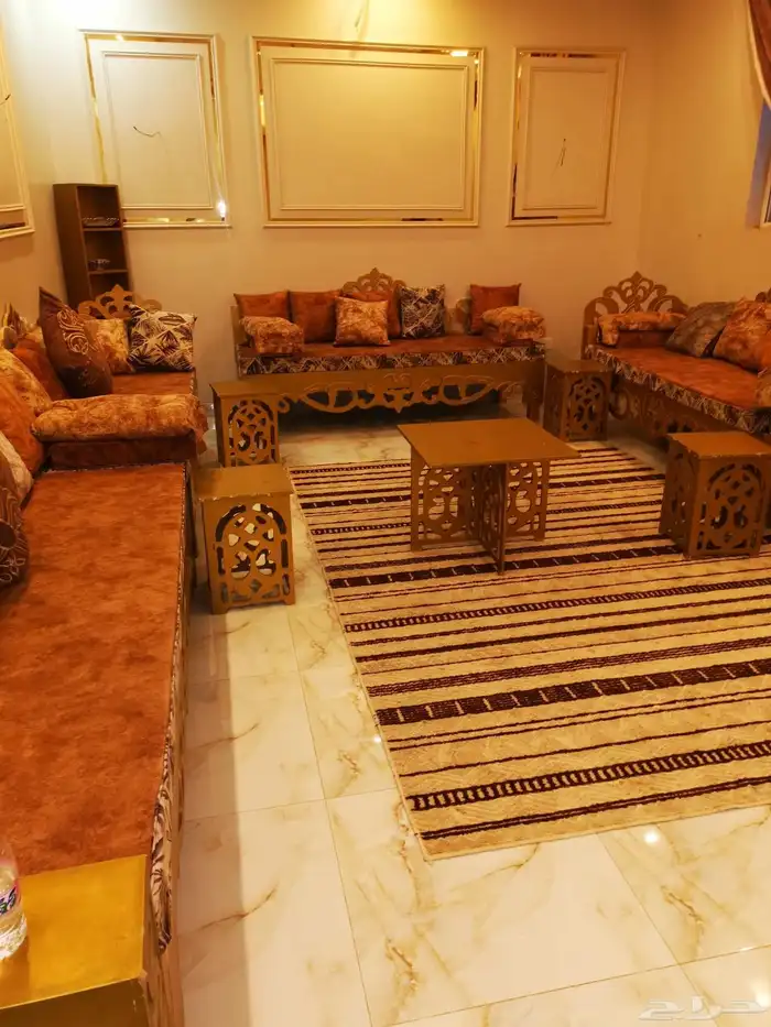 كنب5 4مع ملحقاته 0