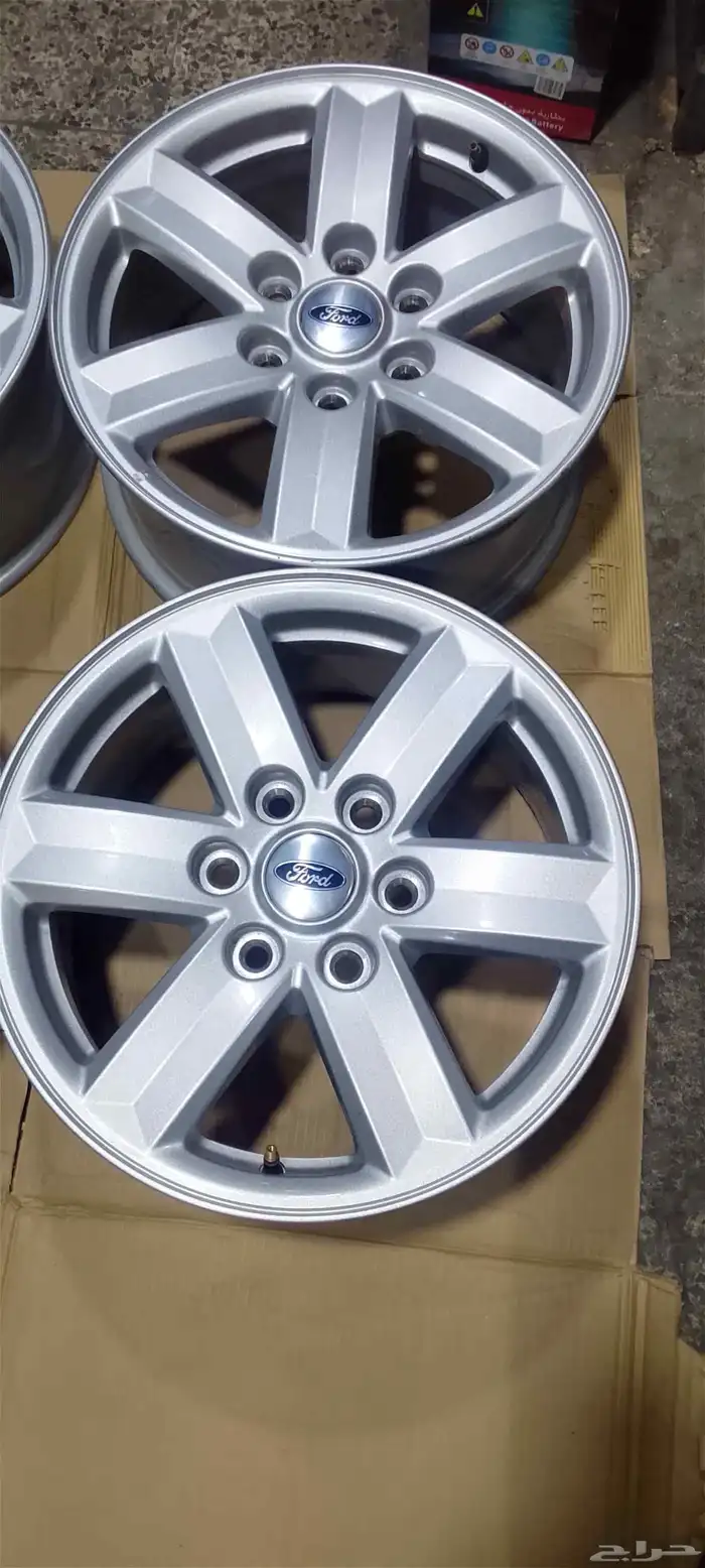 جنوط فورد F150 مقاس 17 أصلي وكاله موديل 2021 5