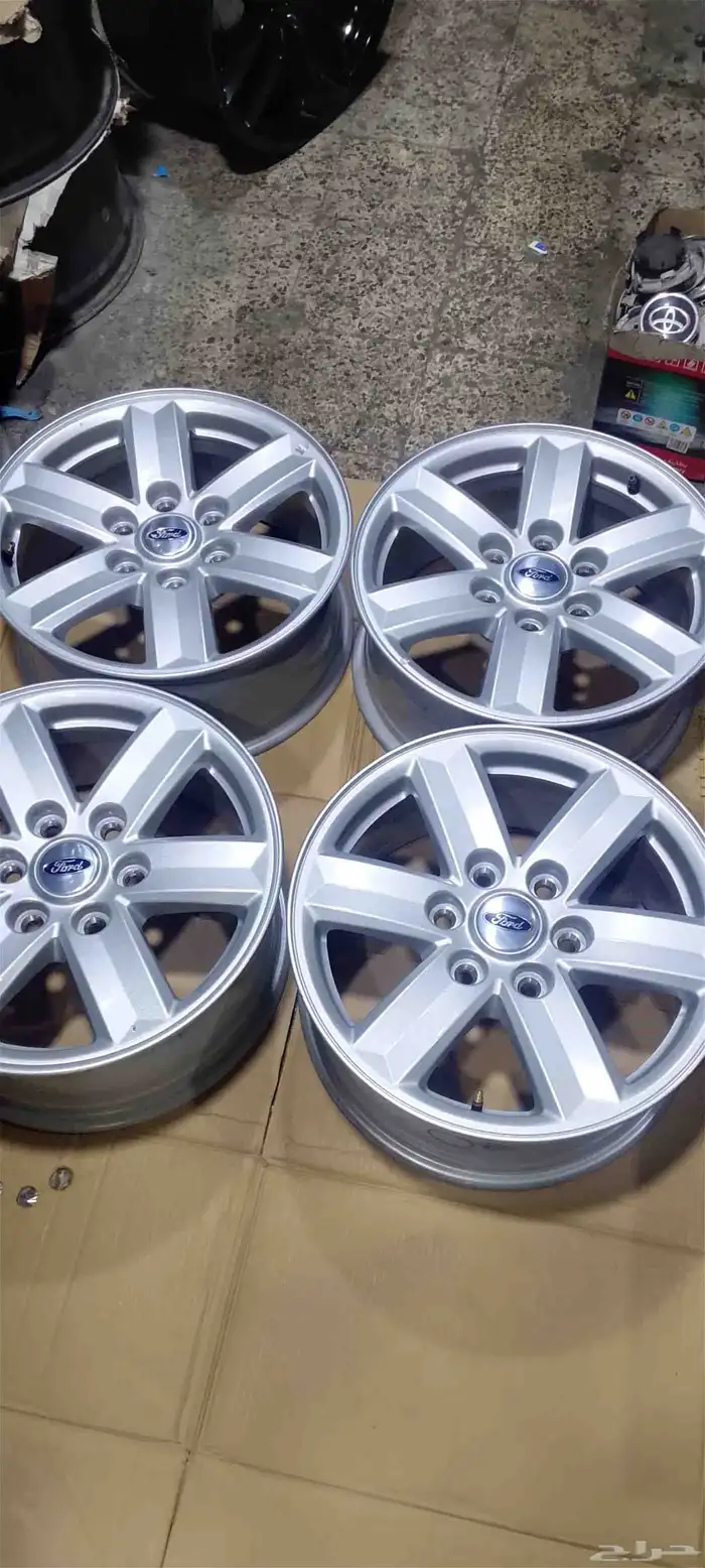 جنوط فورد F150 مقاس 17 أصلي وكاله موديل 2021 2