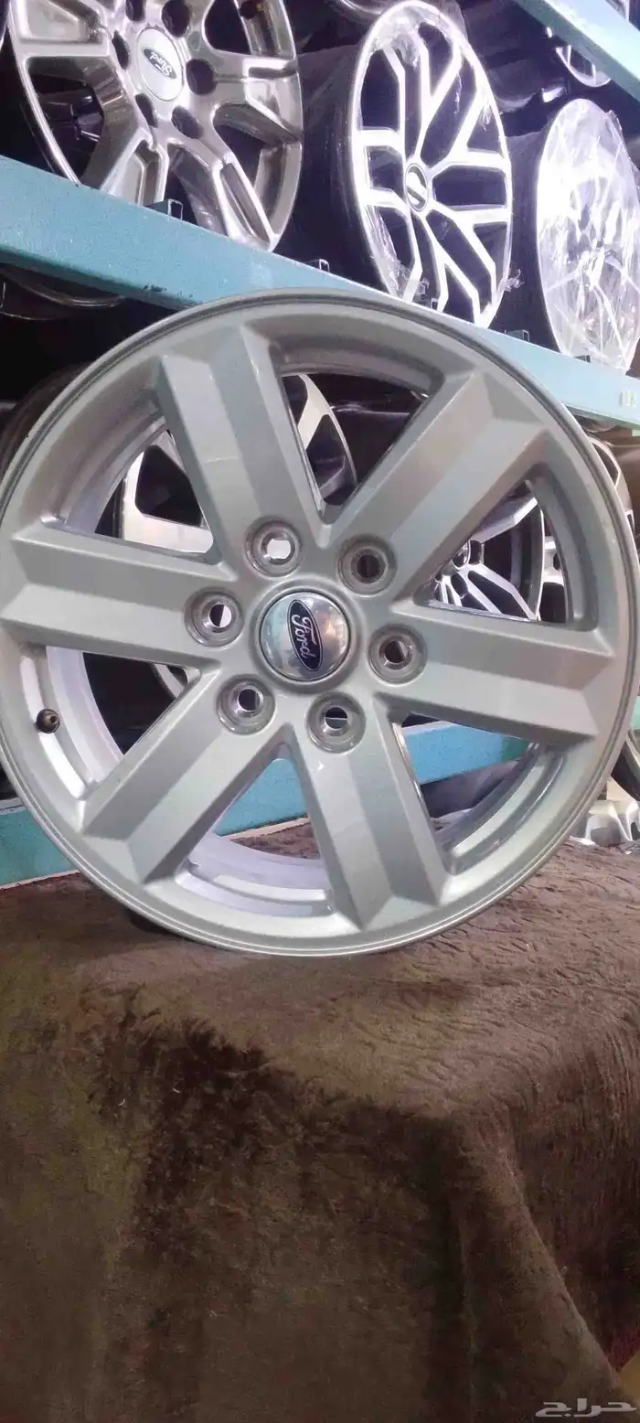 جنوط فورد F150 مقاس 17 أصلي وكاله موديل 2021 0