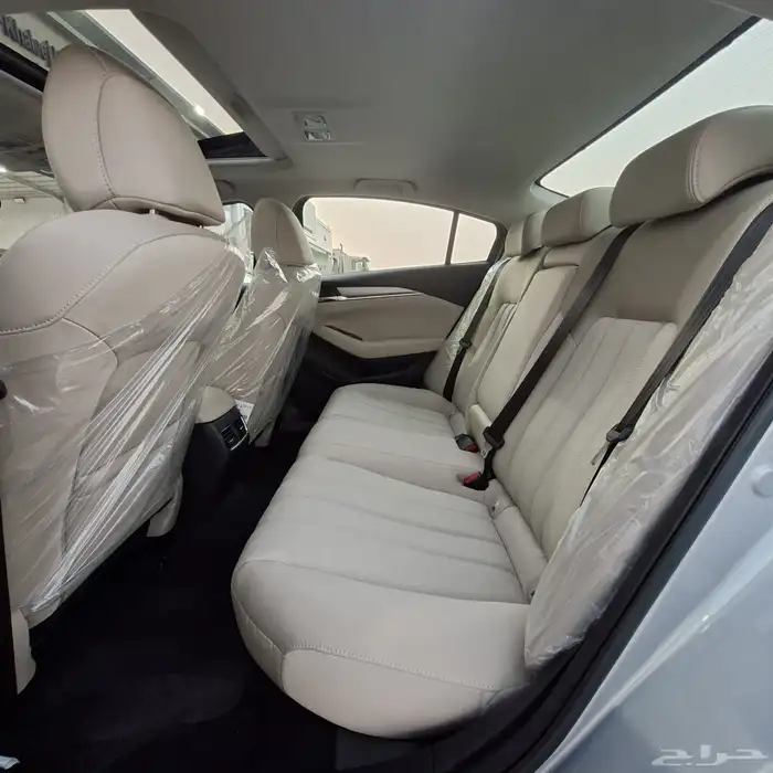 مازدا 6 موديل 2024 نص فل فتحه السعر 108الف شامل الضريبة 14