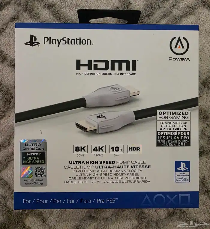 كيبل HDMI 2.0 يدعم 8K و 4K و 120 فريم 0