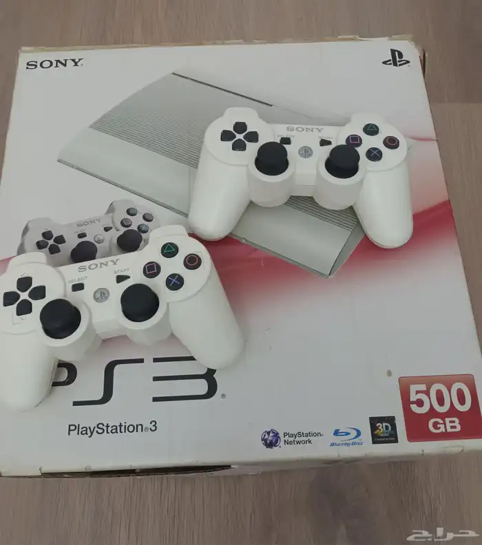 سوني بلايستيشن 3 ابيض للبيع 4