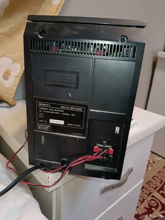 سماعات سوني لا تقيل بلوتوث تقبل AUX وفلاش وراديو واشرطه كل 2