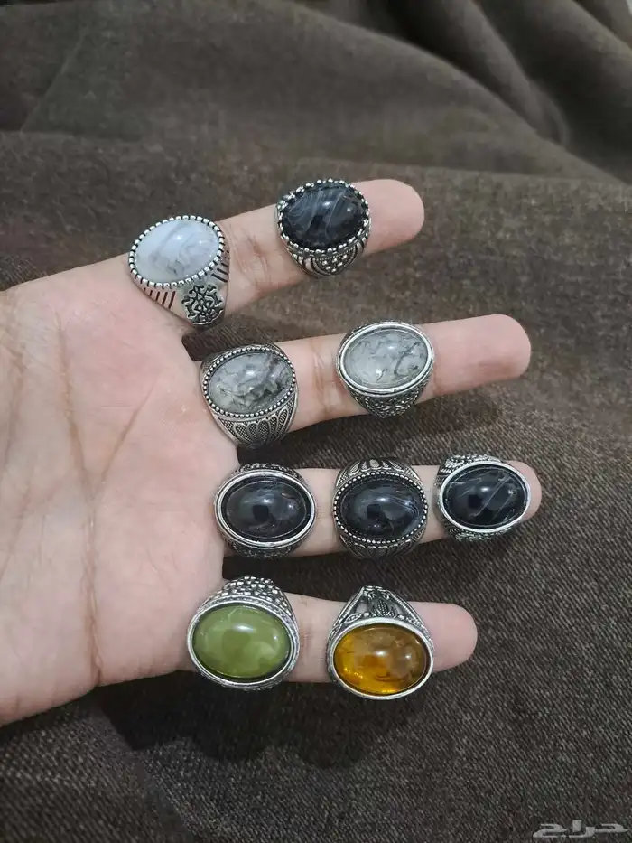 مجموعة خواتم أنيقة 0