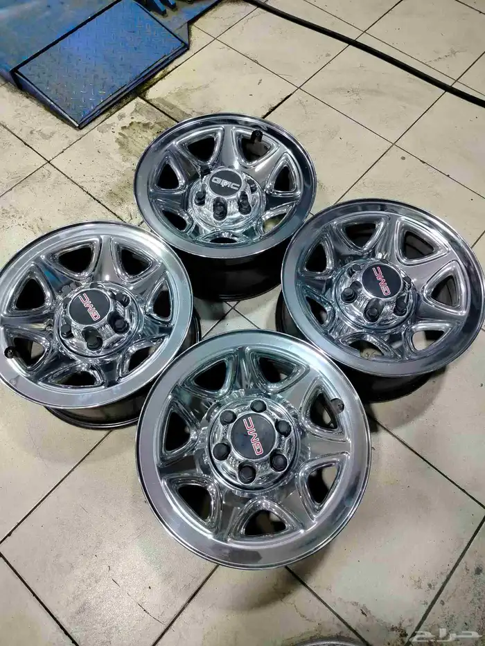 طقم جنوط جمس سيرا اصلي وكاله مقاس 17 2