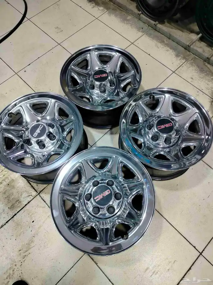 طقم جنوط جمس سيرا اصلي وكاله مقاس 17 1