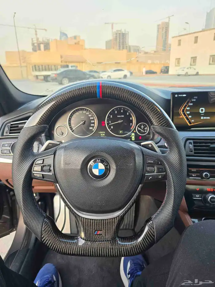 بي ام - BMW 530i 2013 فل كامل   نظيفة جدا   صيانة وكالة 14